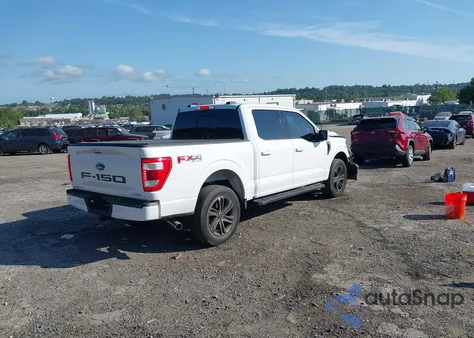 2022 Ford F-150 Lariat из США, поврежденный, VIN 1FTEW1EP3NFA32588